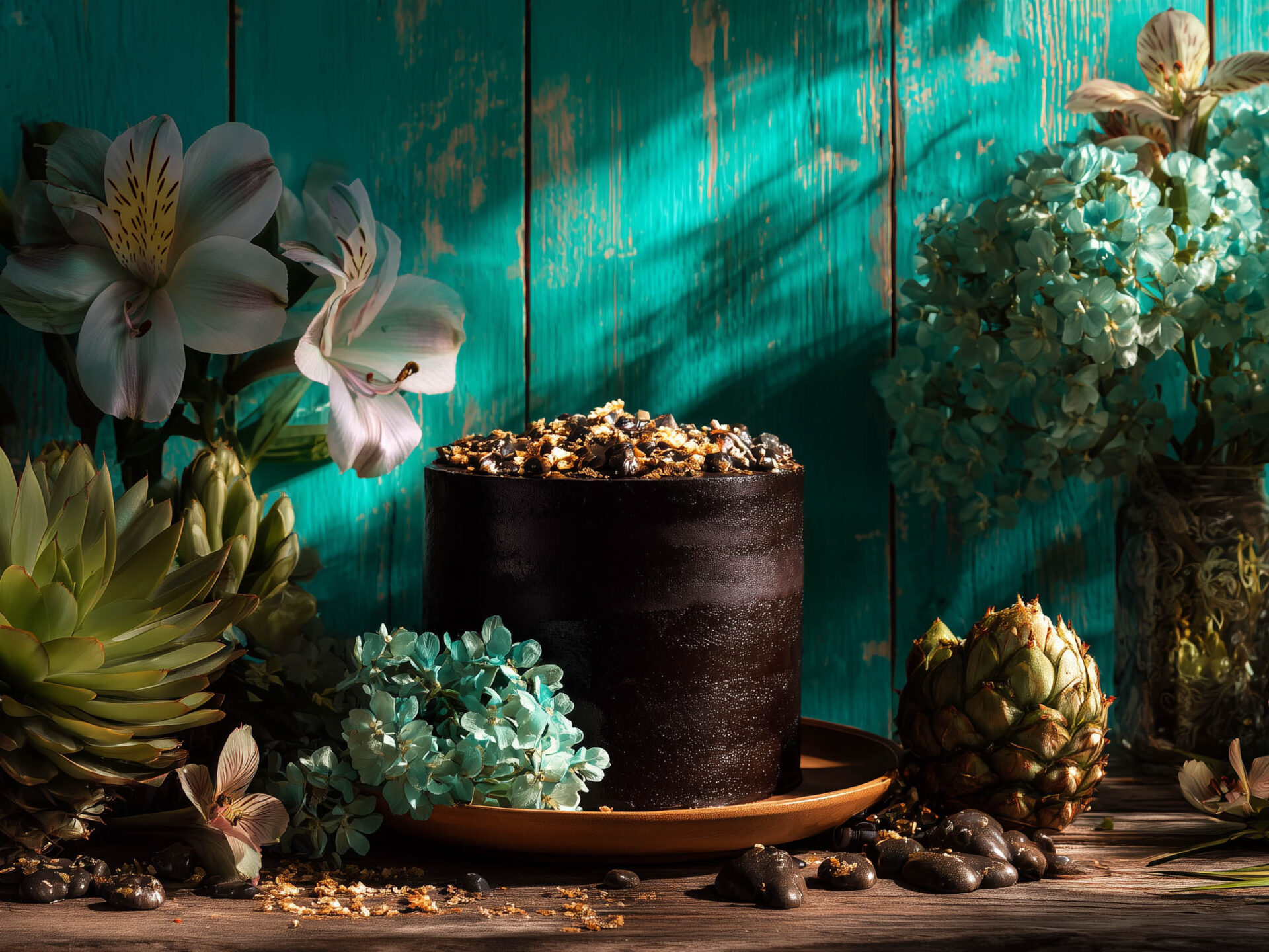 Czarny tort pewnej rodziny